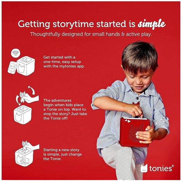 Toniebox Audio Player Starter Set with Playtime Puppy - Picture 4 of 6